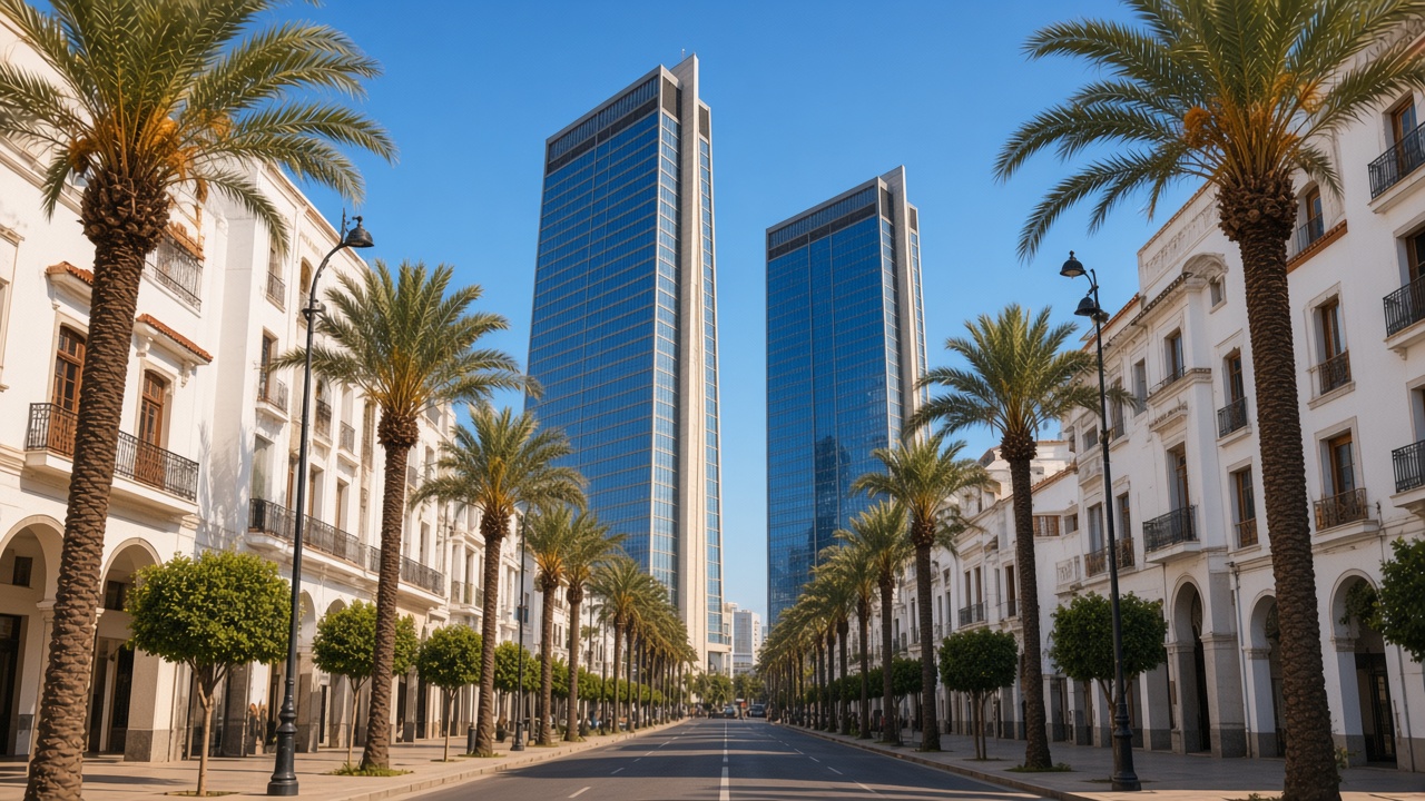 Boulevard à Casablanca