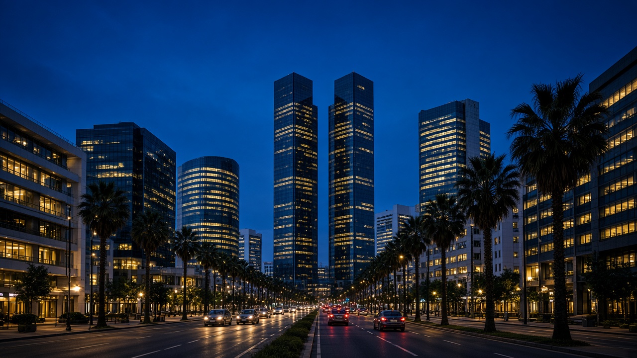 Quartier d'affaires de Casablanca